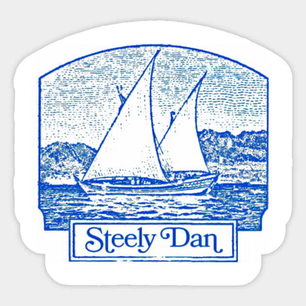 Steely Dan Steely Sticker by mosquediscrete